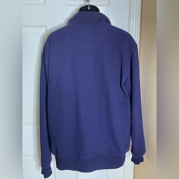 Orvis Mens 1/4 Zip Pullover Sweatshirt Green Blue Gray Size XLarge - Picture 4 of 10